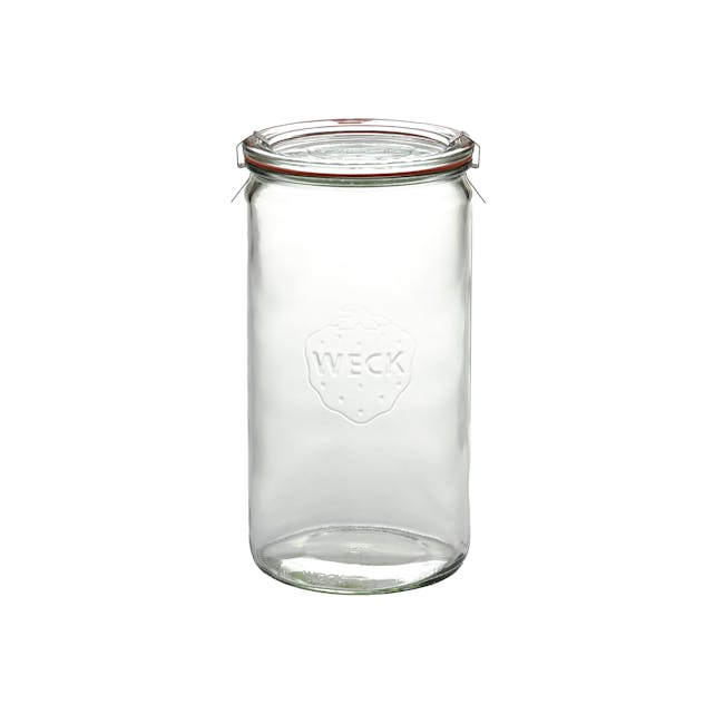 Weck Jar Cylinder with Glass Lid and Rubber Seal (3 Sizes) - 5