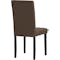 Dahlia Dining Chair - Black, Chestnut (Fabric) - 3