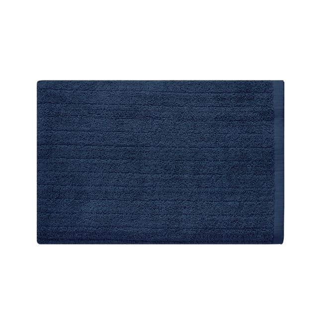 EVERYDAY Bath Sheet - Navy Blue (Set of 2) - 2