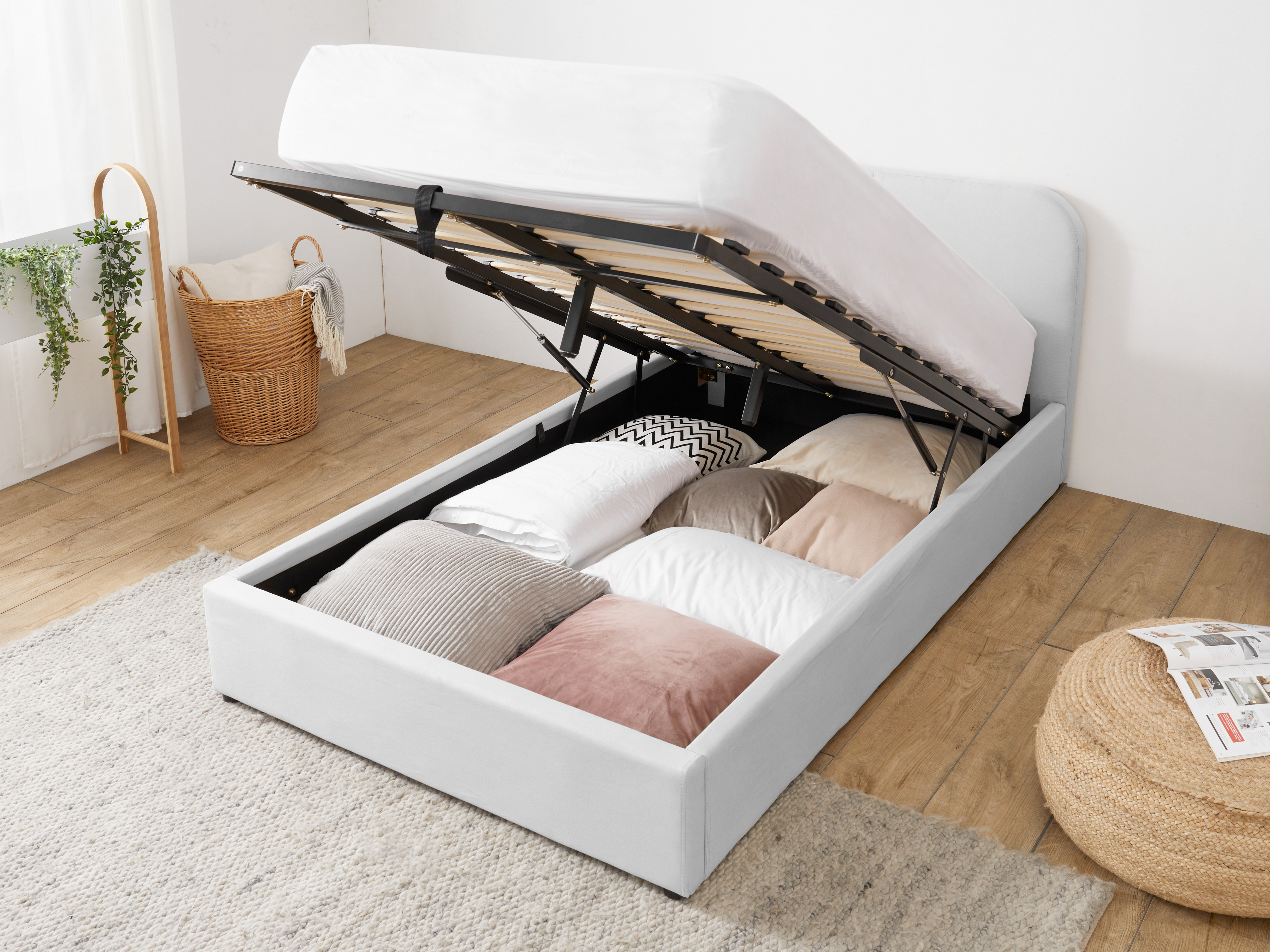Buy Super Single Bed Frame in Singapore Super Single Storage Bed