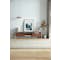 Lydell Marble TV Console 1.8m - Walnut, White - 1