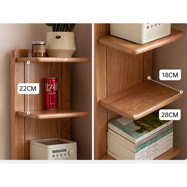 Nami 6 Tier Bookshelf - 4