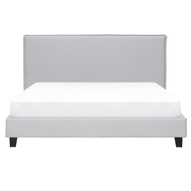 Arthur King Divan Bed - Light Grey (Pet Friendly) - 1