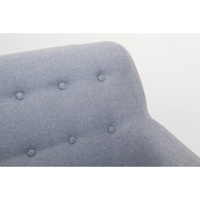 Emma 2 Seater Sofa - Dusk Blue - 6