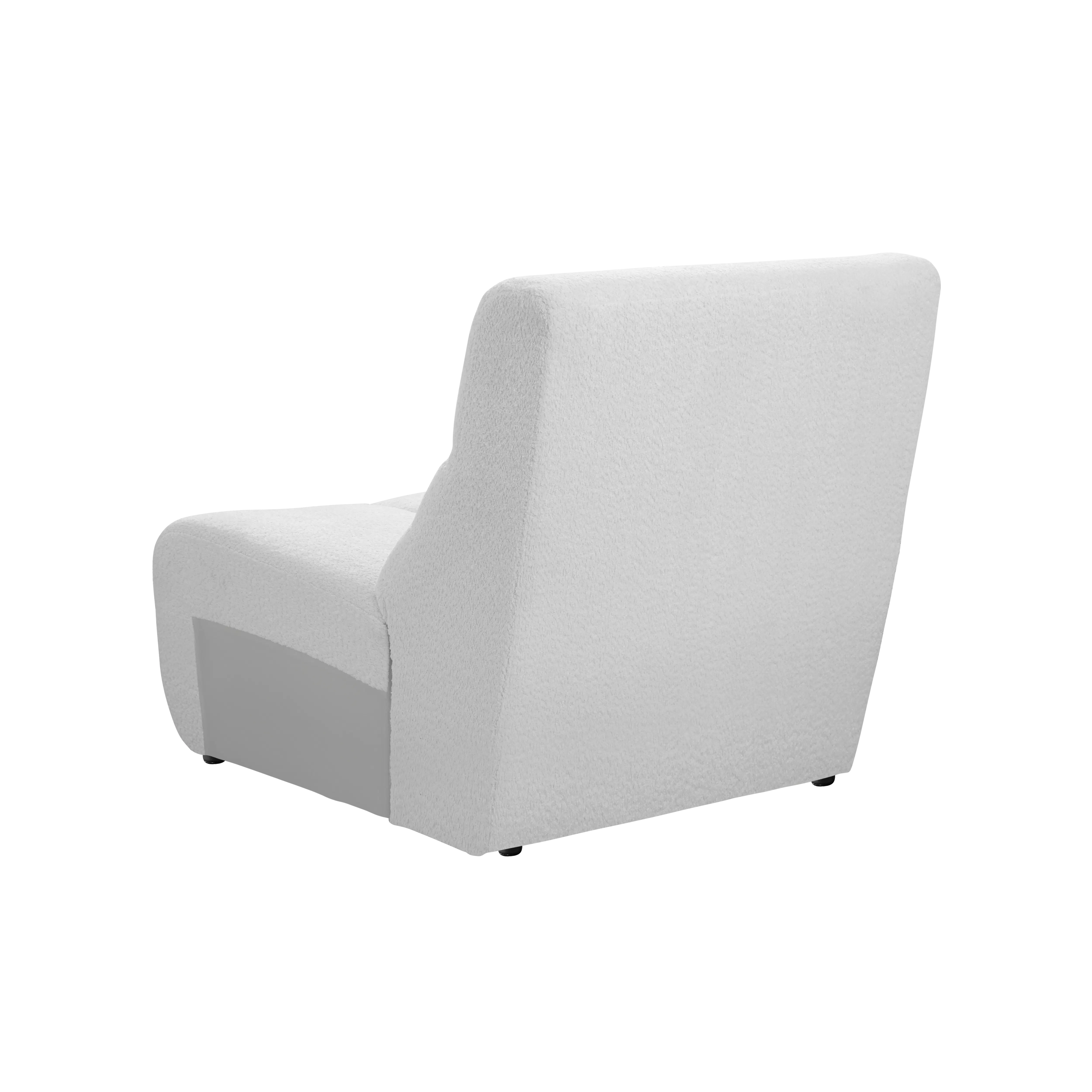 Tara 4 Seater Sofa - Grey - 15 - Modern minimalist chair, sleek design, soft fabric upholstery, ergonomic support
