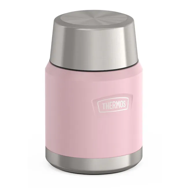 Thermos® ICON™ Thermal Food Jar 16oz with Foldable Spoon (IS3002) - Sunset Pink - 4