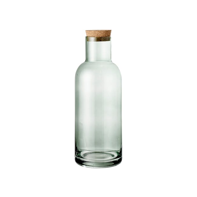 Carboy Wide Bottle with Lid - Green (Tall) - 0
