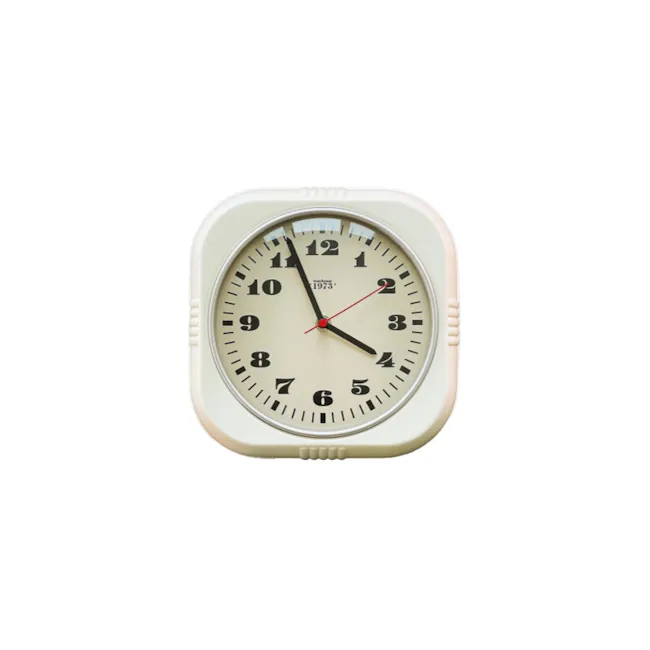 Yowen Retro Wall Clock - Beige - 1