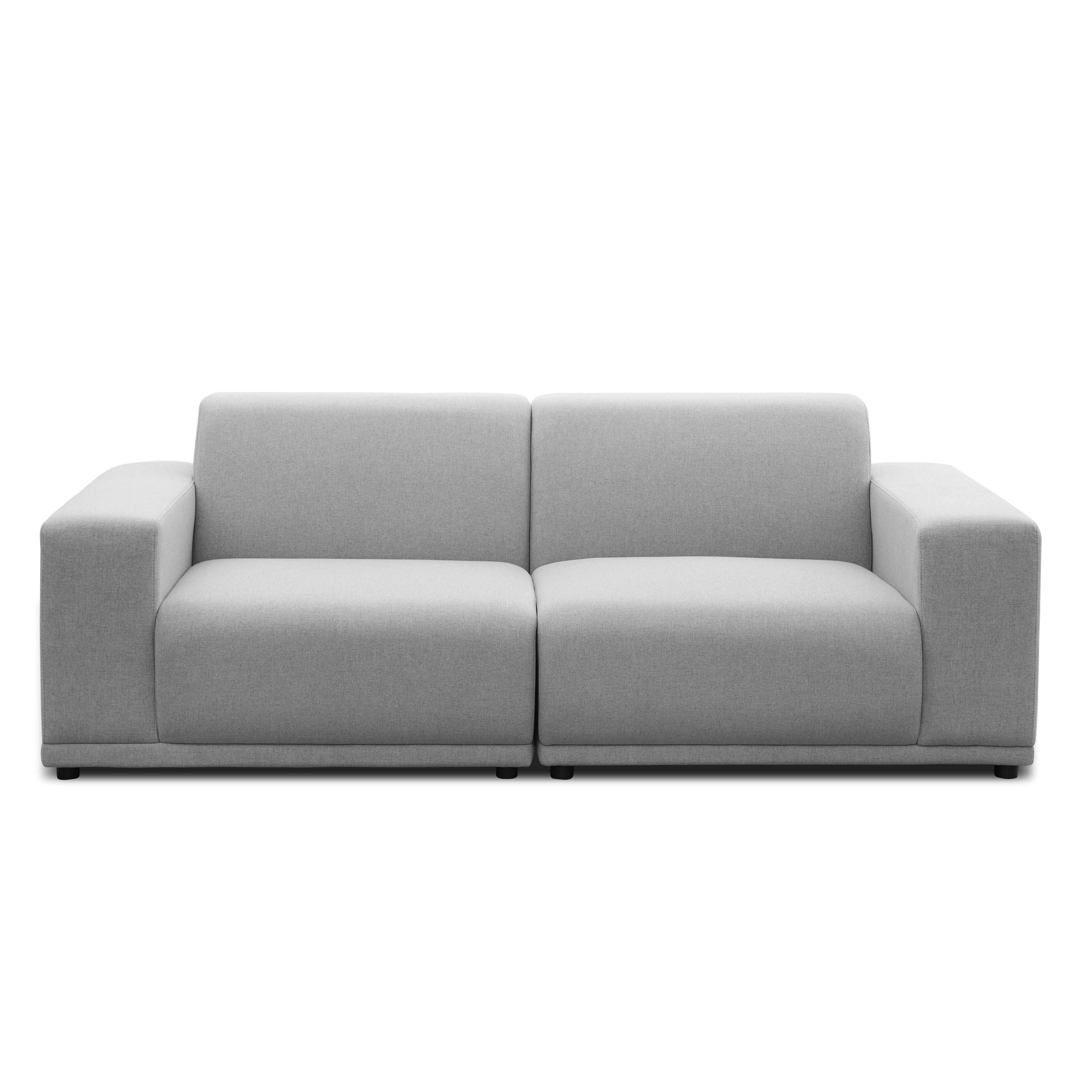 Milan 3 Seater Sofa - Slate (Fabric)