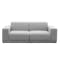 Milan 3 Seater Sofa - Slate (Fabric)