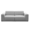 Milan 3 Seater Sofa - Slate (Fabric)