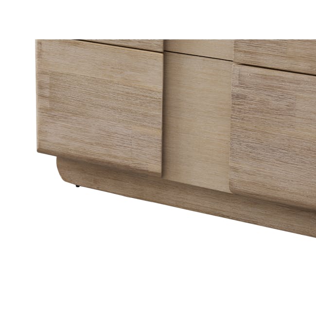 Catania 6 Drawer Chest 1.55m - 10 - Wooden surface, natural wood grain, wood texture, wood paneling, wood panel, wood
