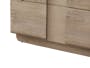 Catania 6 Drawer Chest 1.55m with Catania Wall Mirror - 7