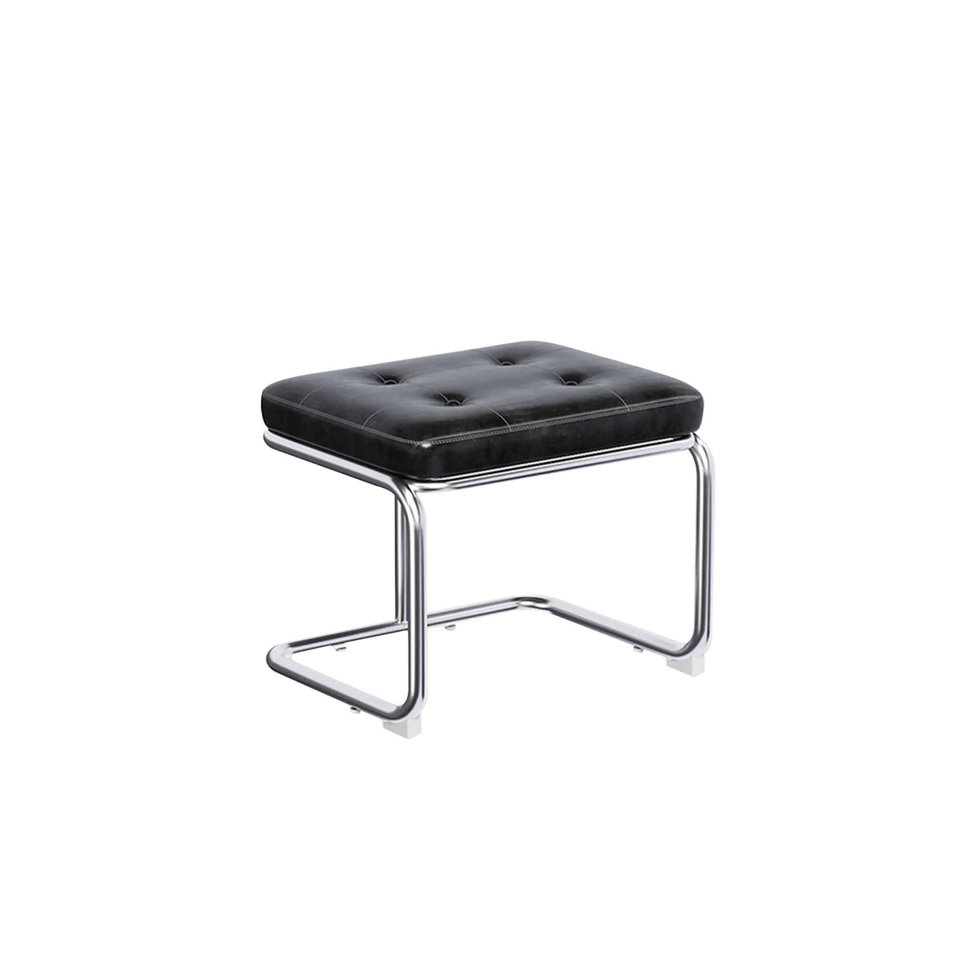 Marcello Stool - Black (Faux Leather)