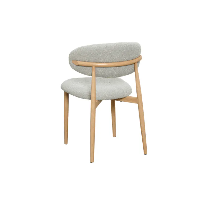 Folly Dining Chair - Grey Boucle - 7
