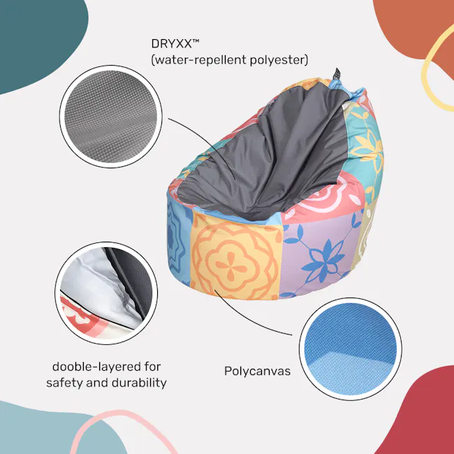 Doob Oomph - Herritage Collection - Shophouses - 4 - water-repellent polyester, dooble-layered for safety and durability