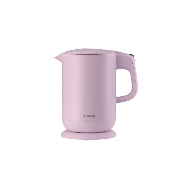Tiger Electric Kettle with 5 Safe Features 1L (Pink) - 1