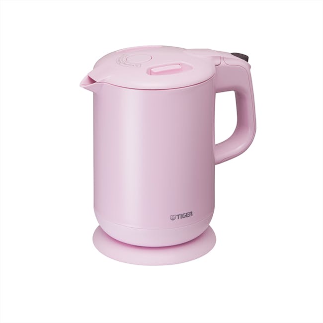 Tiger Electric Kettle with 5 Safe Features 1L (Pink) - 3