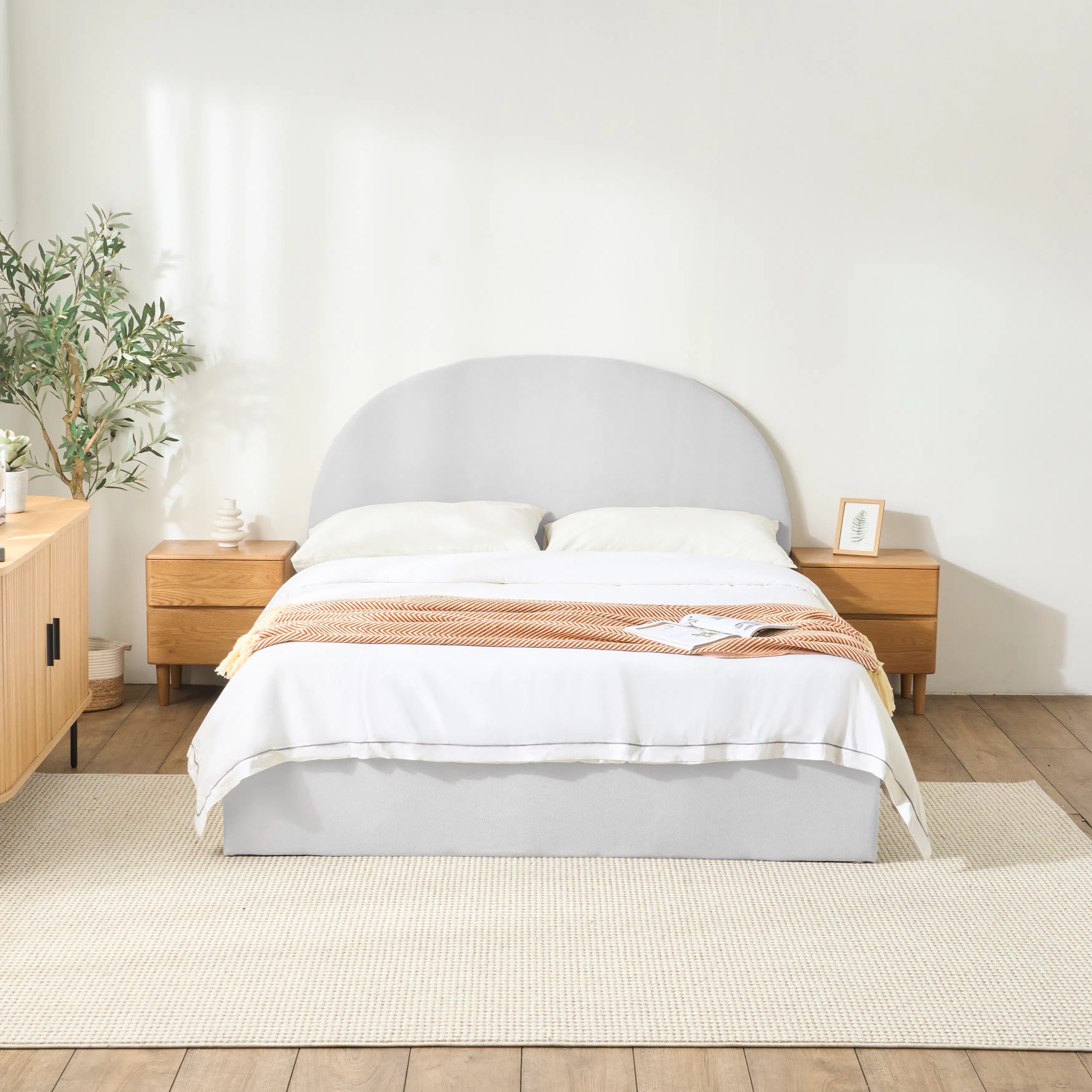 Aspen Super Single Storage Bed - Ice Grey - 17