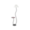 Freely Floor Lamp with Side Table - Black