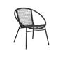 Simone Outdoor Chair - Black - 3