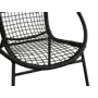 Simone Outdoor Chair - Black - 6