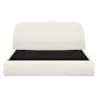 Xander King Bed - Ivory Boucle - 1