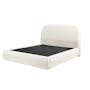 Xander King Bed - Ivory Boucle - 2
