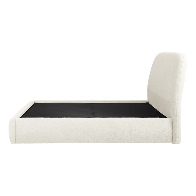 Xander King Bed - Ivory Boucle - 3