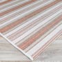 Marbella Flatwoven Rug - Coral Ivory Pewter (3 Sizes) - 2