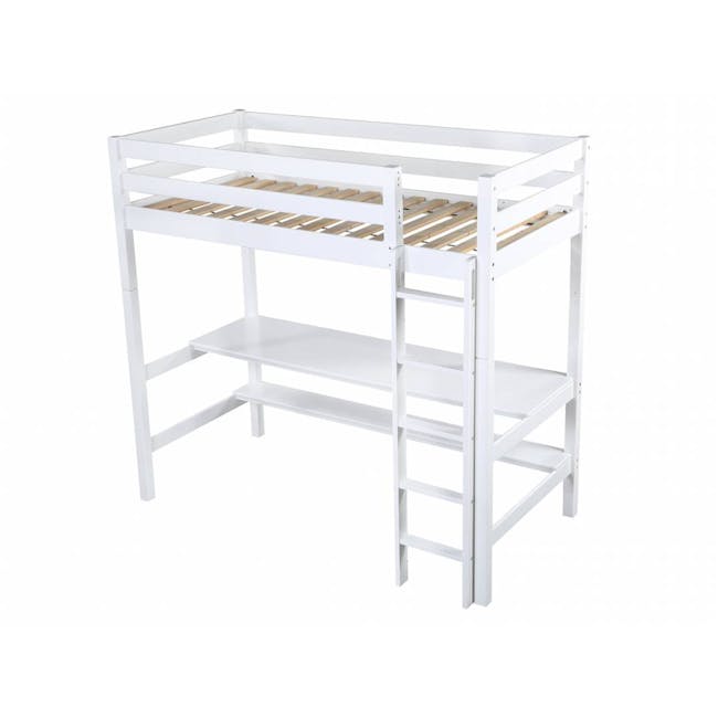BelovedSleep™ Single High Loft Desk Bed - 8