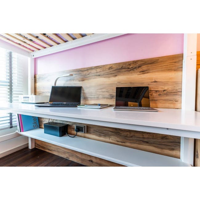BelovedSleep™ Single High Loft Desk Bed - 6