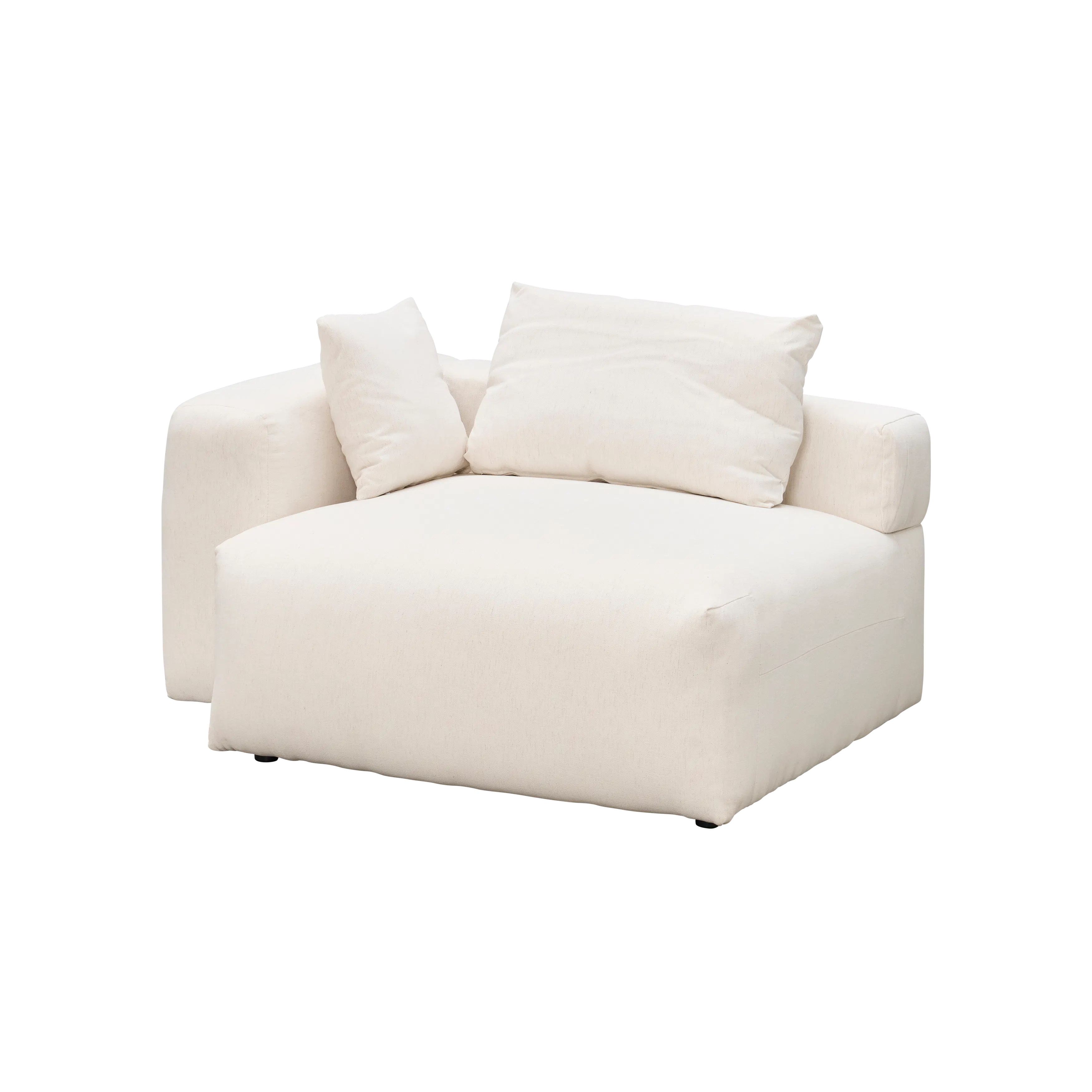 Blanca Left Arm Sofa Unit (Down Feathers) - 14