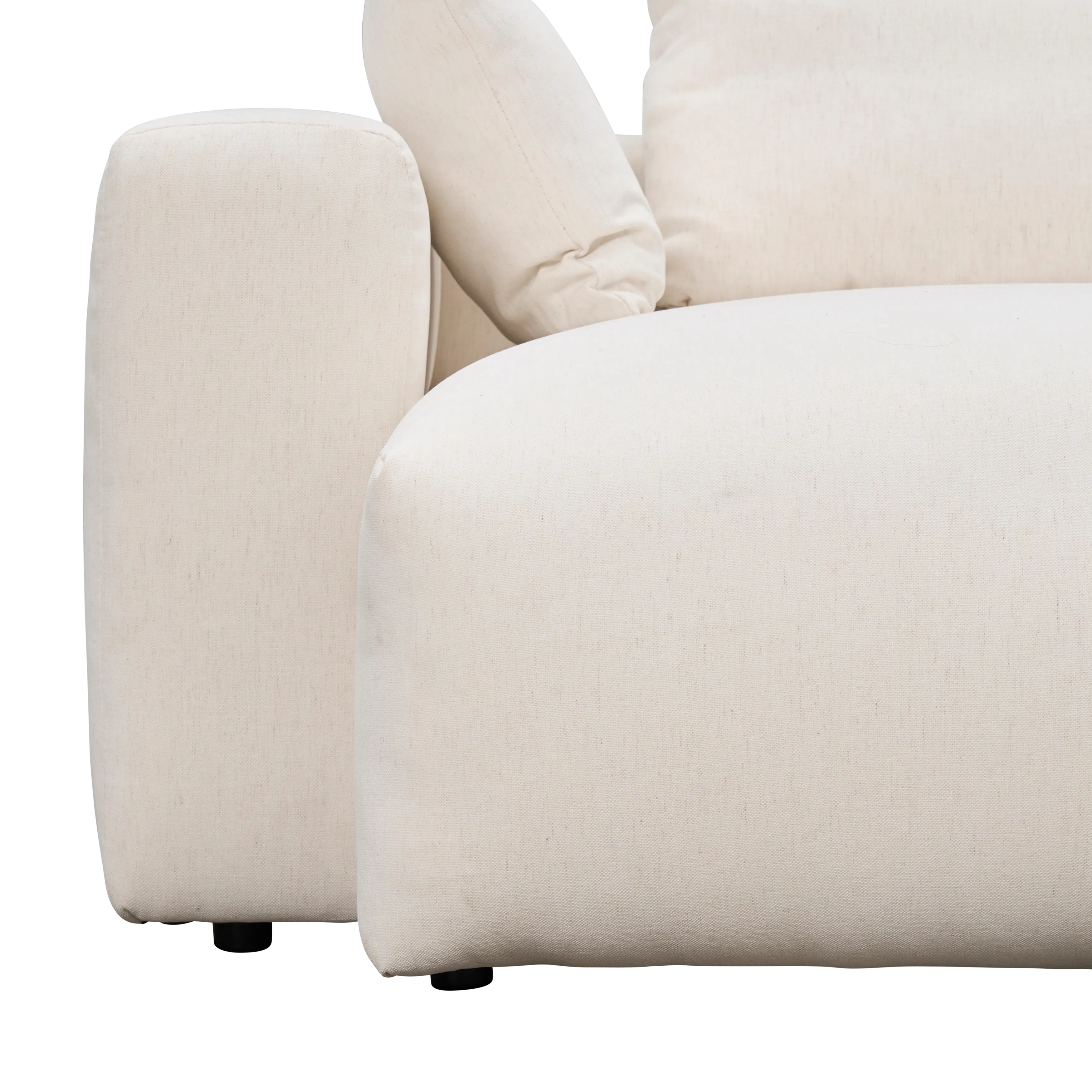 Blanca Left Arm Sofa Unit (Down Feathers) - 13