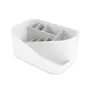 Glam Cosmetic Organiser - White, Grey - 7