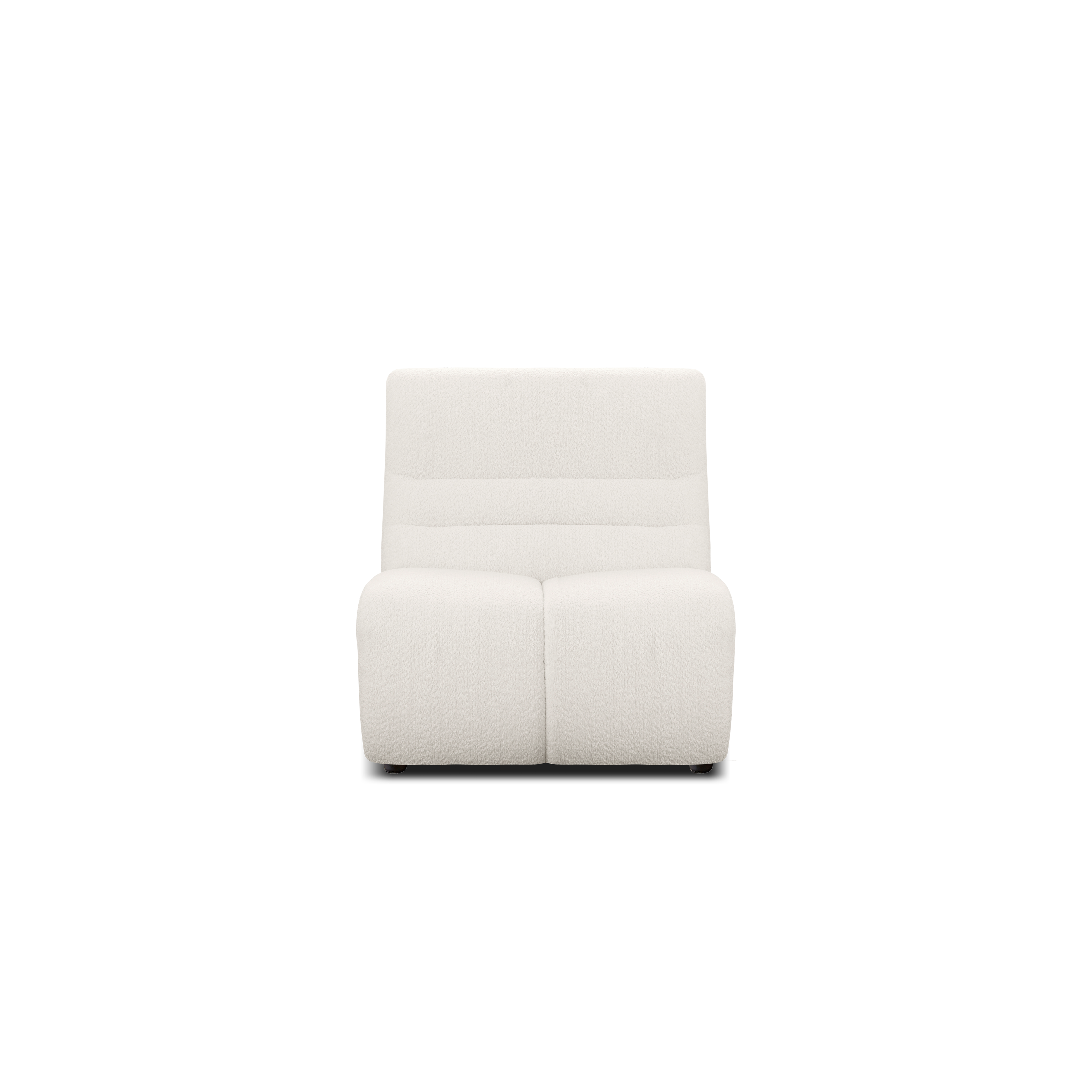Tara Armless Sofa Unit - Beige
