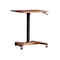 Easton Adjustable Table 0.6m - Walnut, Black
