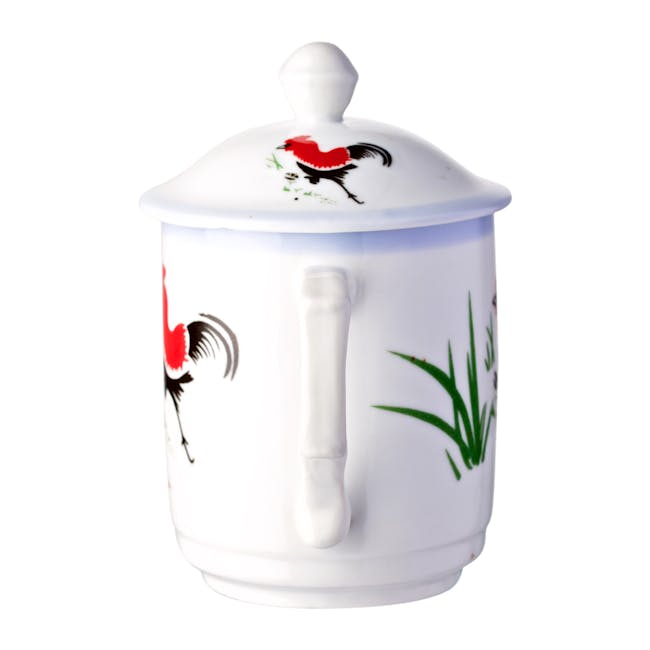 Rooster 10 oz. Mug With Cover - 1