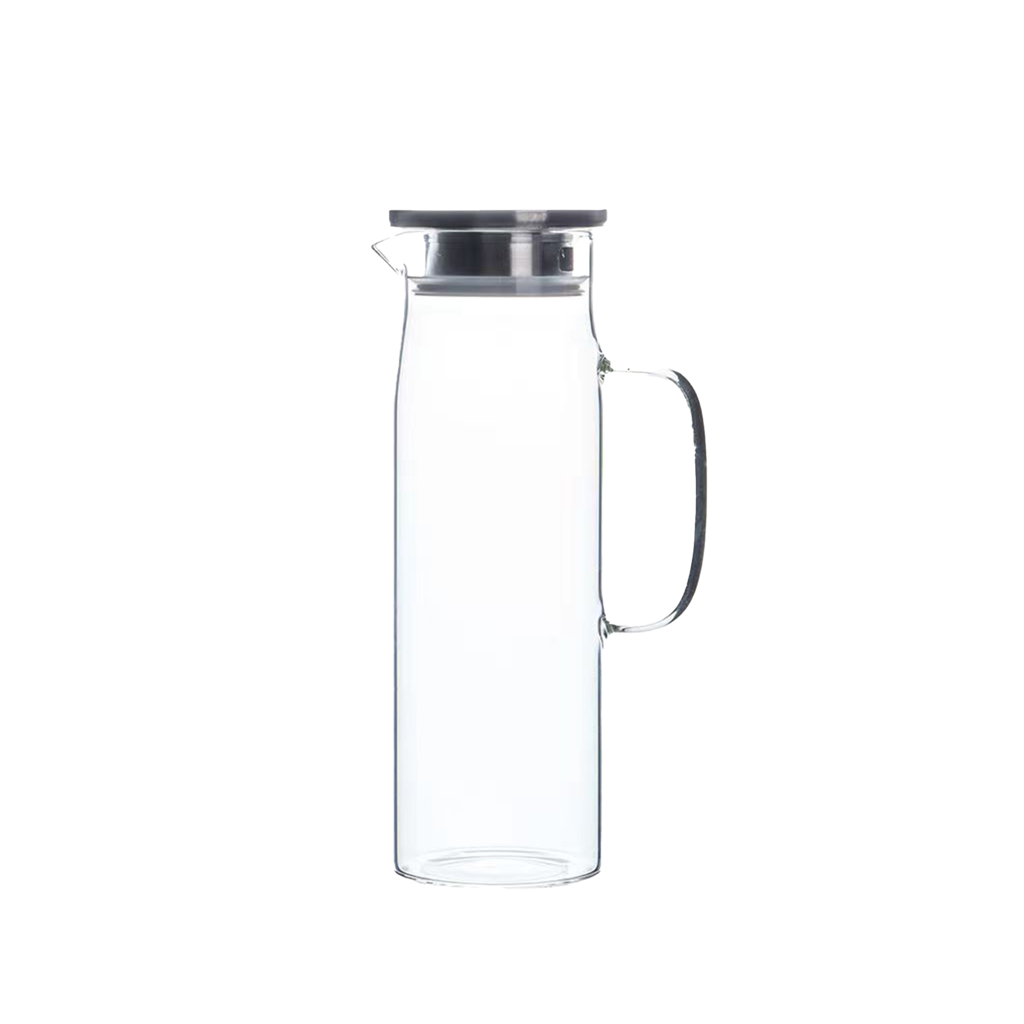 Noir Water Jug Pitcher with Stainless Steel Cover - 1.2L