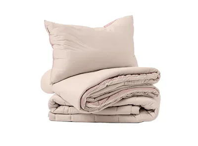 Bodyluv PO-ONG Blanket - Almond Cream & Indi Pink (2 Sizes)