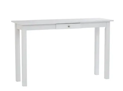 (As-is) Nancy Console Table 1.2m - White - 3