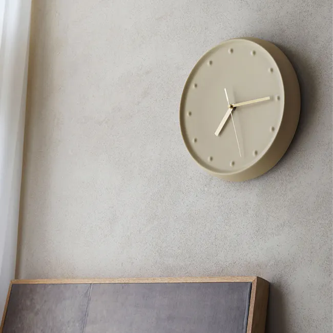 Serene Wall Clock - Vanilla Beige - 2
