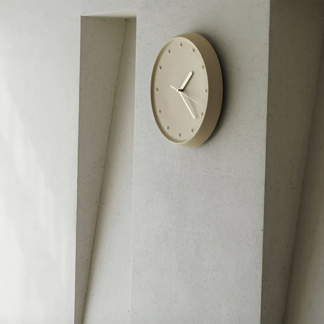 Serene Wall Clock - Vanilla Beige - 6
