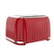 Odette Jukebox 4-Slice Bread Toaster - Red - 7