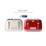 Odette Jukebox 4-Slice Bread Toaster - Red - 9
