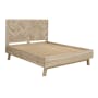 Giselle King Bed with 2 Giselle Bedside Tables - 2