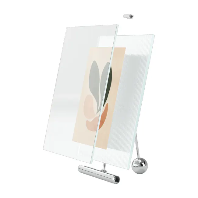 Flute Photo Frame 5x7 - Chrome - 4