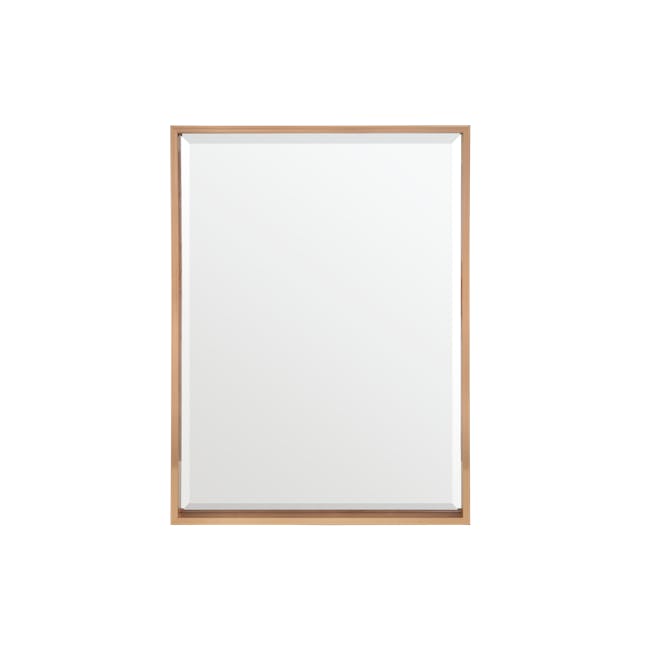Julia Half-Length Mirror 60 x 80 cm - Rose Gold - 0
