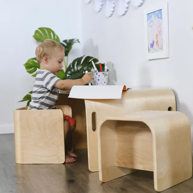 (As-is) Aiden Kids Table Set - Single Chair - 18