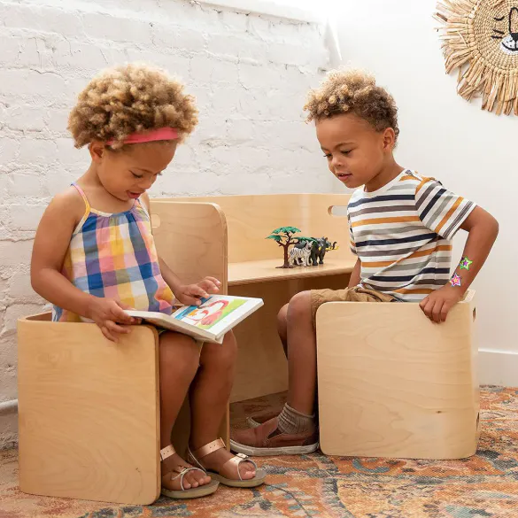 (As-is) Aiden Kids Table Set - Single Chair - 21